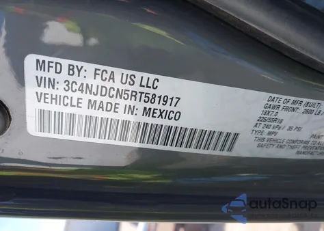 2024 Jeep Compass Limited 4X4 from USA, damaged, VIN 3C4NJDCN5RT581917